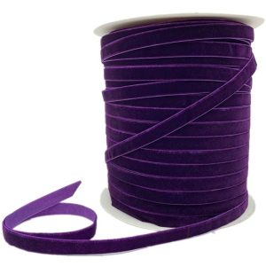 Professional Multi-Width Velvet Ribbon | Premium Wedding, Gift Wrapping & DIY Hair Bowknot System