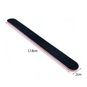 Professional Nail File 100 180 Grit Double Sided Manicure Nail Buffer