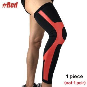 Professional Outdoor Sport Full Leg Compression Sleeve