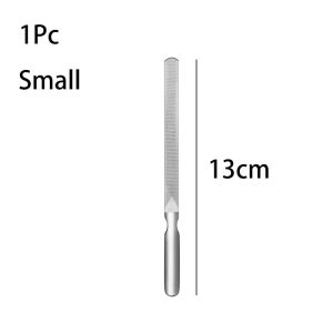 Professional Stainless Steel Nail File Polishing Metal Nail File for Manicure & Pedicure