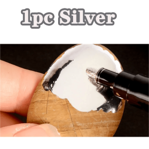 Reflective Chrome Marker Pens, Metallic Paint for DIY Car Styling, Crafts & Custom Designs