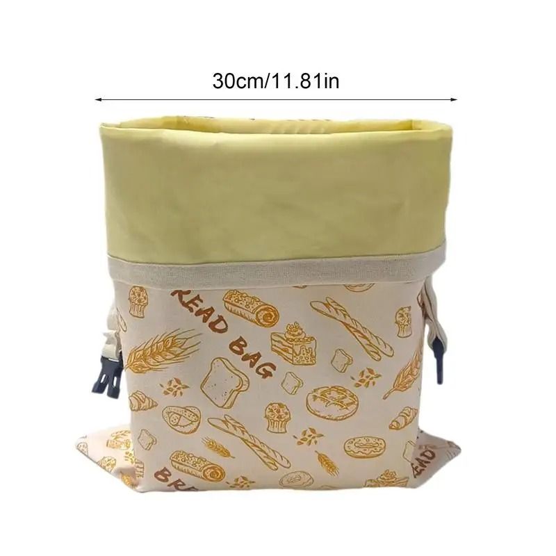 Reusable Beeswax Bread Storage Bag Natural Bread Keeper Bag
