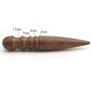 Sandalwood Leather Edge Burnisher