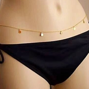 Simple Classic Sexy Belly Chain for Women, Fashion Waist Jewelry