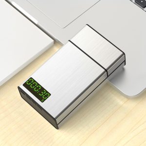 Smart Cigarette Lock Box for Smoking Cessation Timing Control Aluminum Alloy Box