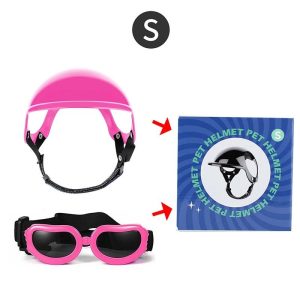 Sport Dog Helmet & Goggles Adventure Set