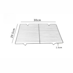 Stainless Steel Baking Tray with Cooling Rack Set BBQ Grill Oven Tray