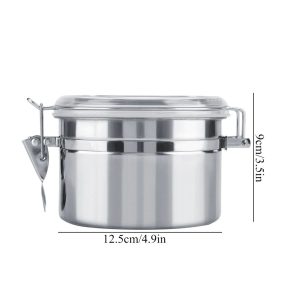Stainless Steel Vacuum Sealed Coffee Storage Container