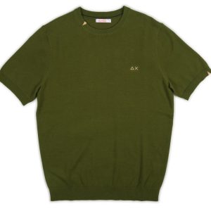 T-shirt Man Sun68 K34106/37 green