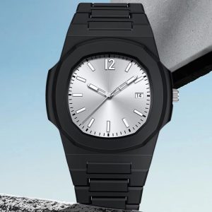 TOMI Men's Multifunction Quartz Watch with Calendar Gift Box