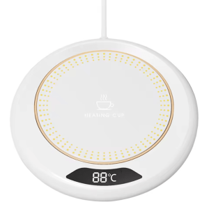 USB Coffee Mug Warmer Coaster - 3-Level Temperature Control 55°C Electric Cup Heating Pad
