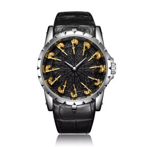 UTHAI CQ312 Medieval Knight Quartz Watch for Men