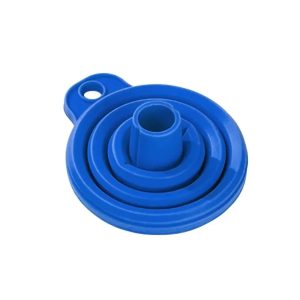Universal Foldable Silicone Multi-Fluid Engine Funnel
