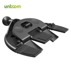 Untoom Universal CD Slot Mount Base | 17mm Ball Joint GPS & Car Phone Holder Support