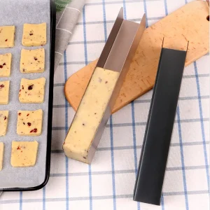 Versatile Non-Stick Pastry Baking Mold - U-Shape & Rectangle for Cookies, Bread, and DIY Baking