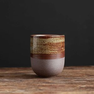 Vintage Japanese Stoneware 130ml Ceramic Tea Cup