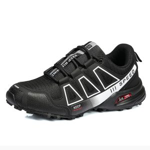 Waterproof Men Cycling Shoes - Durable Non-Slip Road & Mountain Bike Footwear