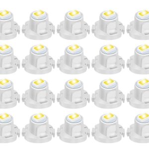 White Neo Wedge LED Dash Switch HVAC Light Bulbs Enhance Your Car Interior Lighting