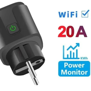 WiFi Smart Power Socket with Voice Control, Timing & Energy Saving