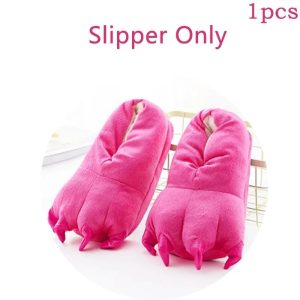 Womens Flannel Unicorn Kigurumi Pajamas Pink Leopard Animal Onesie Sleepwear