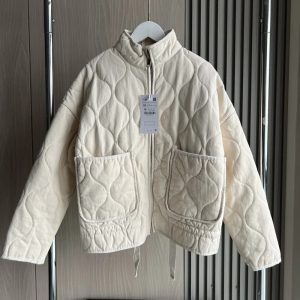 ZW Womens Vintage Quilted Cotton Jacket