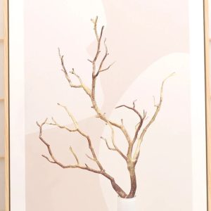 35cm Golden Christmas Antler Branches | Artificial Twigs for DIY Headbands | Halloween & Xmas Home Decor