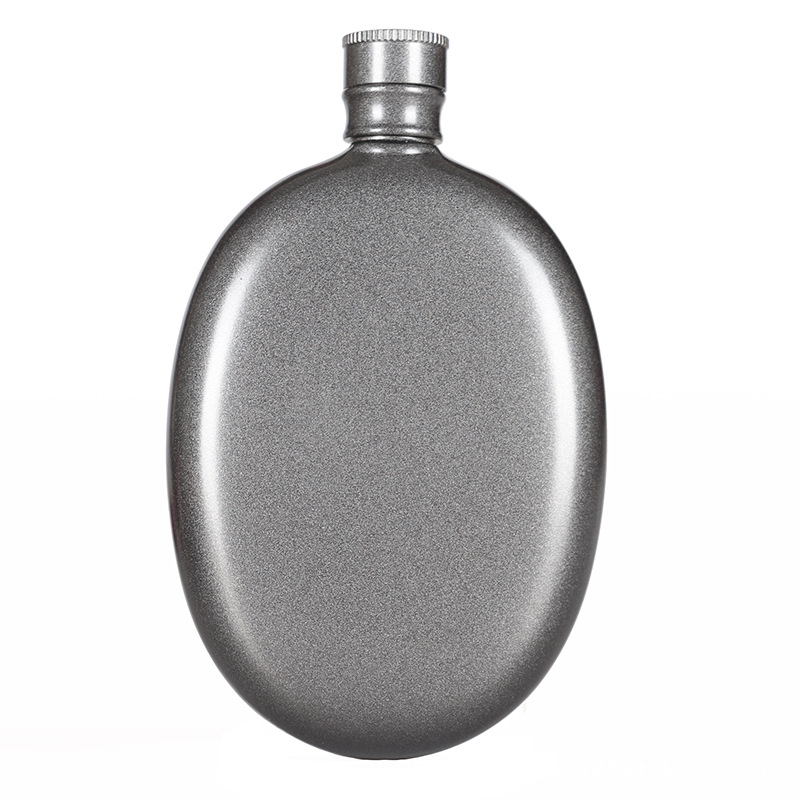3oz mini hip flask Portable 304 Stainless Steel round pocket flask