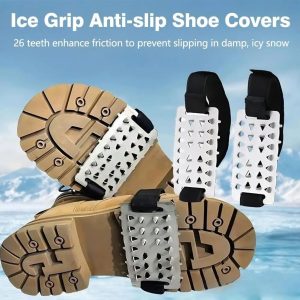 Adjustable Stainless Steel Snow Claw Ice Grippers and High-Performance Winter Traction Architecture