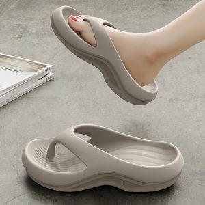 Anti-Slip Men's Slippers, Thick EVA Sole, Odor-Free, Perfect for Outdoor Use