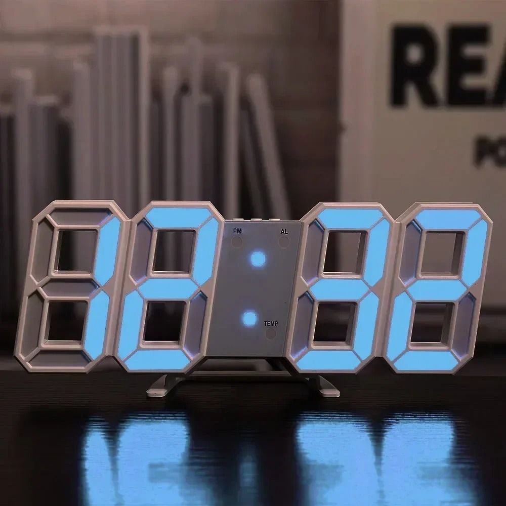 Architectural 3D LED High Definition Digital Timepiece