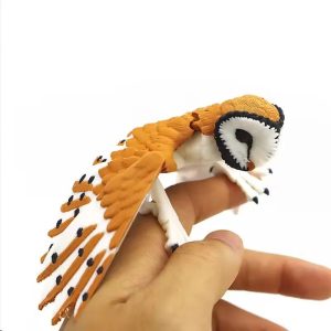 Articulated 3D printed eagle figurine for Desk Decor and Gifts