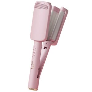 Automatic Lambswool Curling Tool, Deep Waver Curling Iron Long-Lasting, Electric Curling Iron for Women Female