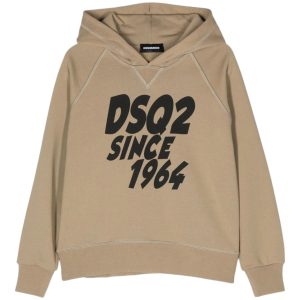Baby sweatshirt Dsquared2 with hood