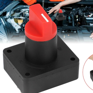 Battery Disconnect Switch Heavy Duty Battery Kill Switch for Car Boat RV Marine