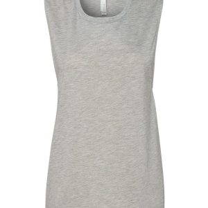 Bella + Canvas 8803 Women's Flowy Muscle Tank - Athletic Heather - S