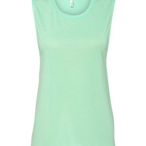 Bella + Canvas 8803 Women's Flowy Muscle Tank - Mint - S