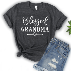 Blessed Grandma Shirt - Personalized Grandma Tee, Perfect Gift for Grandmas