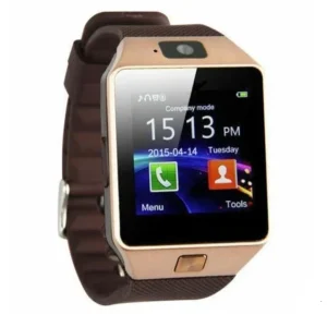 Bluetooth Smart Watch with Camera and Waterproof Touchscreen Design