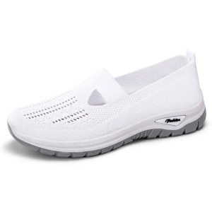 Breathable Mesh Slip-On Performance Walking Sneakers