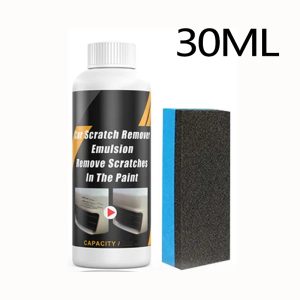 Car Scratch Remover Kit Auto Body Repair Polishing Compound & Anti Scratch Wax Emulsion for Quick Paint Care