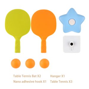 Childrens Parent Child Hanging Table Tennis Trainer Indoor Practice Sensory Toy for Kids Fun Birthday Gift