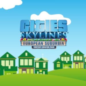 Cities Skylines - European Suburbia Content Creator Pack DLC Steam Key