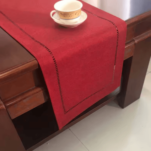 Classic Linen Table Runner - Rustic Farmhouse Dining Table Decor