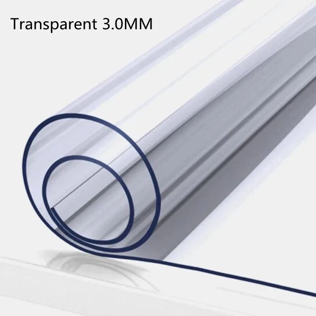 Clear PVC Table Cover Waterproof Transparent Table Protector
