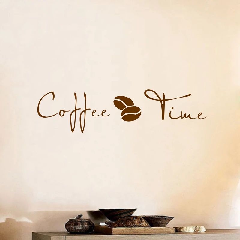 Coffee Vinyl Wall Decal Sticker Decor