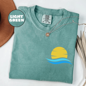 Comfort Colors Summer Shirt Cute Beach Vacation Tee Women Travel Shirt