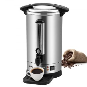 Commercial Coffee Urn Stainless Steel Fast Brewing Coffee Dispenser with Keep Warm