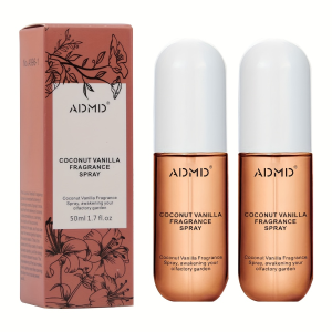 Compact & Travel-Ready Fragrance Spray - Coconut Perfume Sprays for Hair & Body