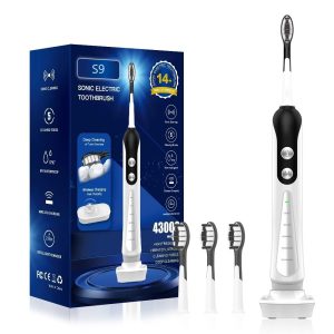 Cordless Ultrasonic Whitening Toothbrush with USB Rechargeable Power