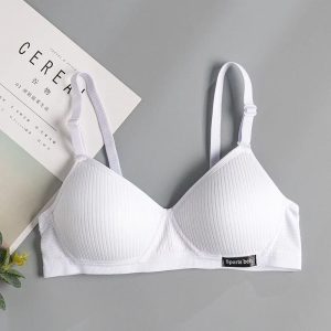 Cotton Comfort Seamless Wireless Push-Up Bra